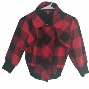 Liv long sleeves red/ black jacket/Sweater M